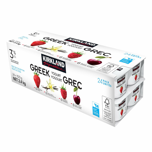 Kirkland Signature 3% Greek Yogurt Variety Pack