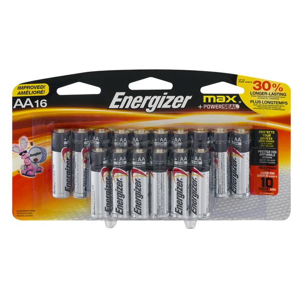 energizer aa alkaline batteries