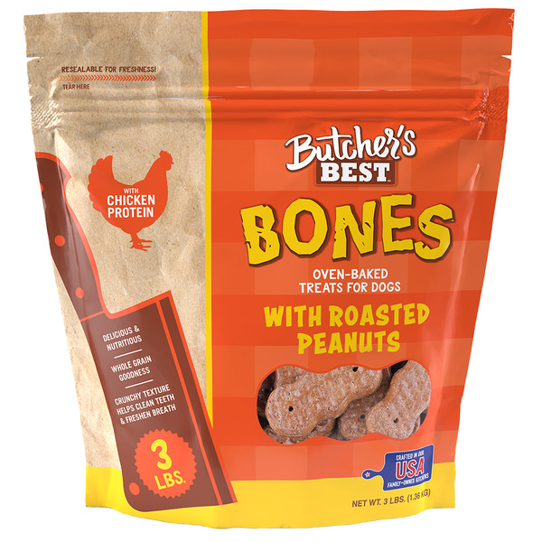 Butcher's Best Bones with Roasted Peanuts Same-Day Delivery or