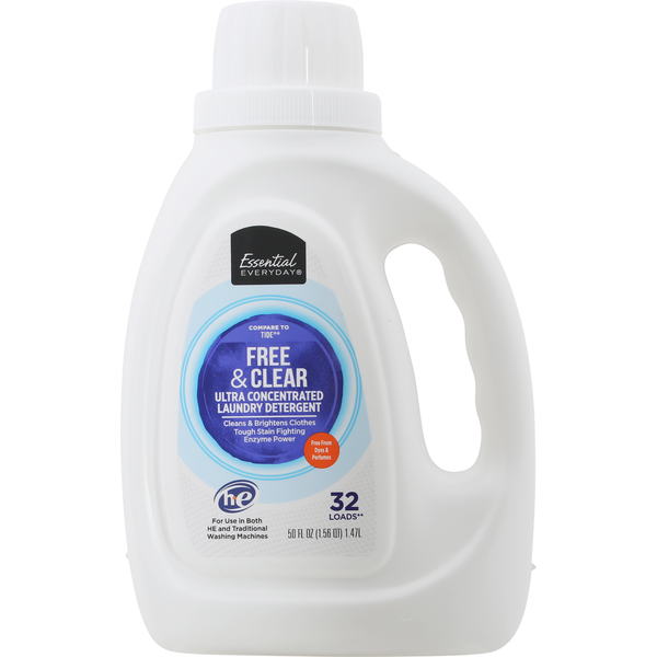 Essential Everyday Laundry Detergent, Ultra Concentrated, Free