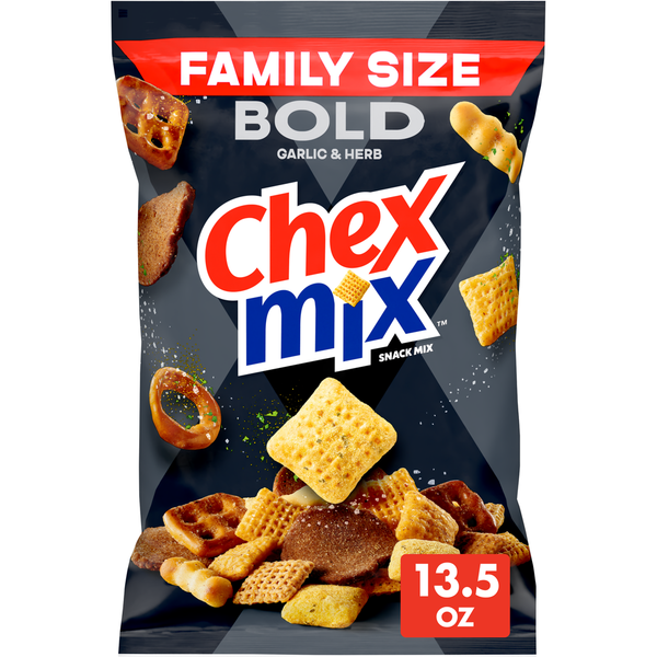 Chex Mix Bold Garlic and Herb Family Size Snack Mix Same-Day