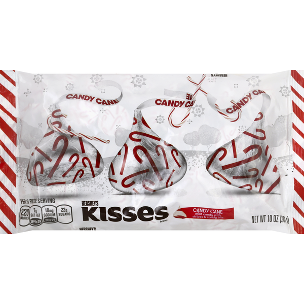 Publix Hershey's Candy Cane, Mint Candy with Stripes & Candy Bits Same