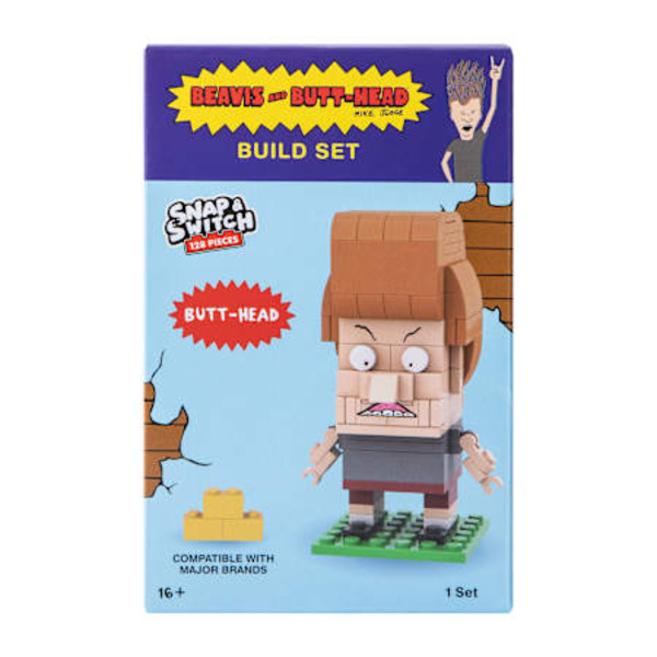 Snap & Switch Beavis and Butt-Head 128-Piece Build Set