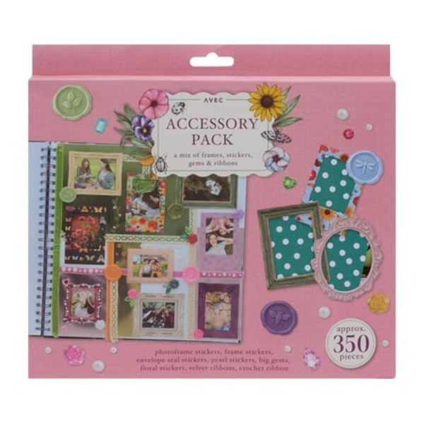 Avec Accessory Pack, Mix of Frames, Stickers, Gems & Ribbons