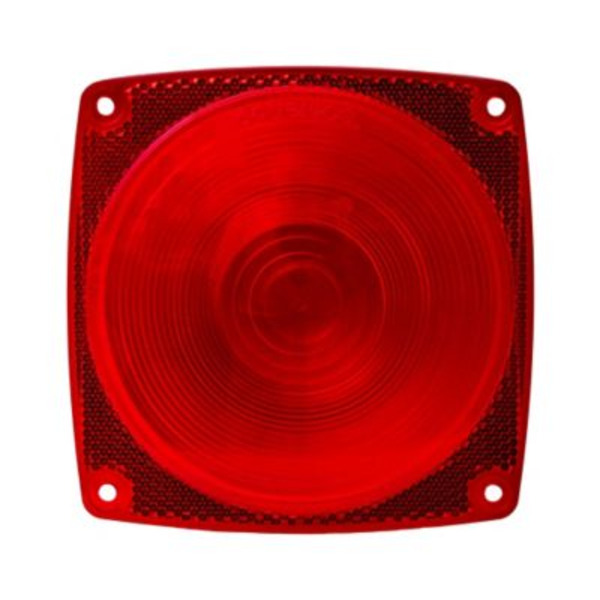 Carry-On Trailer Replacement Red Tail Light Lens, CO-A8RBU