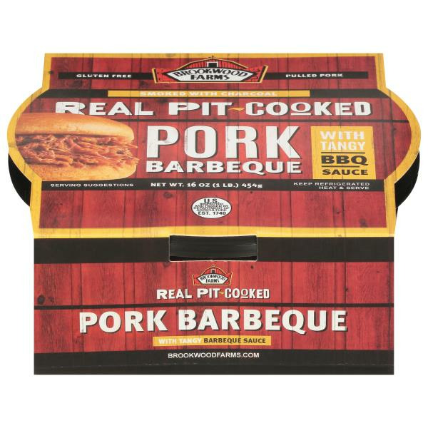 Publix Brookwood Farms Pork Barbeque, with Tangy BBQ Sauce, Real PitCooked SameDay Delivery or