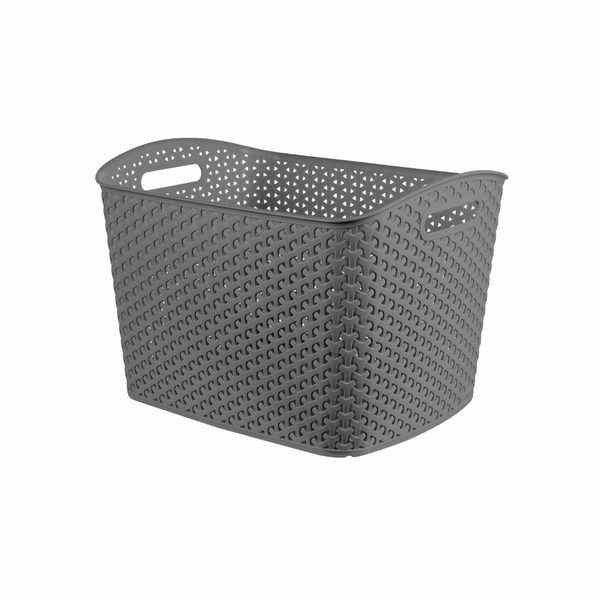 Target Room Essentials Extra Large Earth Gray Y Weave Storage Bin Same