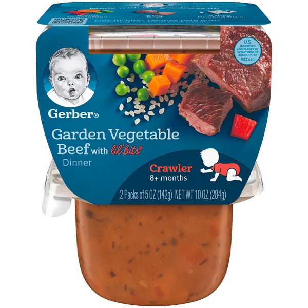 gerber vegetable beef baby food