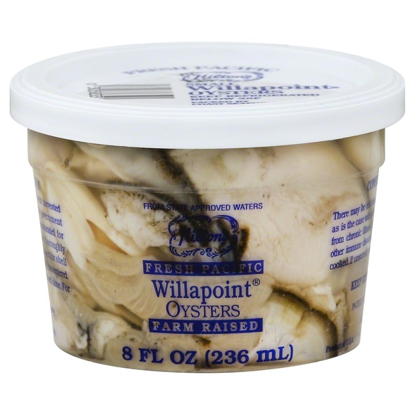 Hiltons Oysters, Willapoint, Small (8 oz) from Food Lion Instacart
