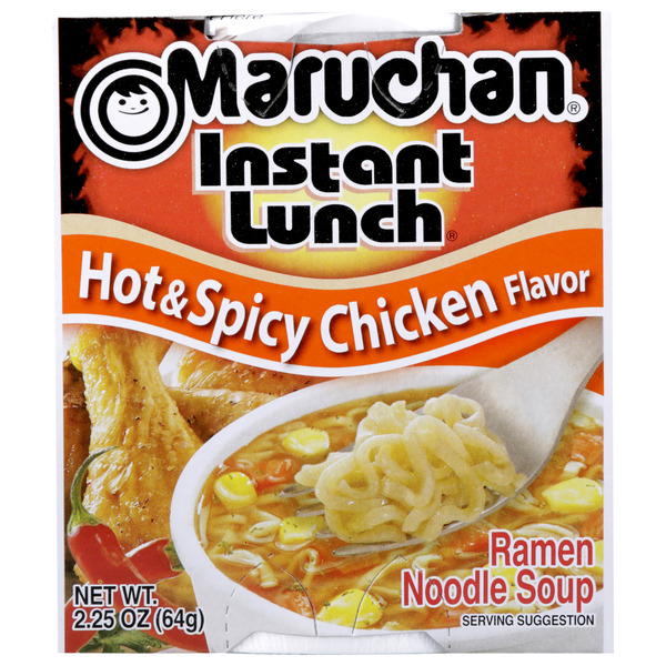 Maruchan Instant Lunch Hot & Spicy Chicken Flavor Ramen Noodle
