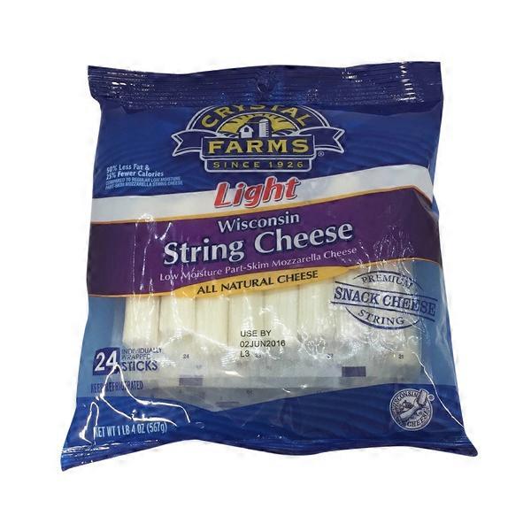 Crystal Farms Wisconsin String Cheese Nutrition Facts Besto Blog