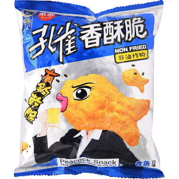 PEACOCK Fish Flavored Snack