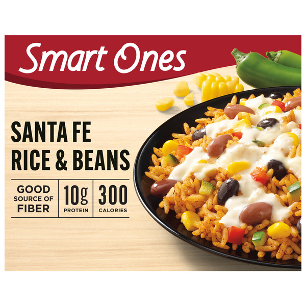 Smart Ones Santa Fe Rice & Beans with Zucchini, Zesty Sauce & Mozzarella Cheese Frozen Meal