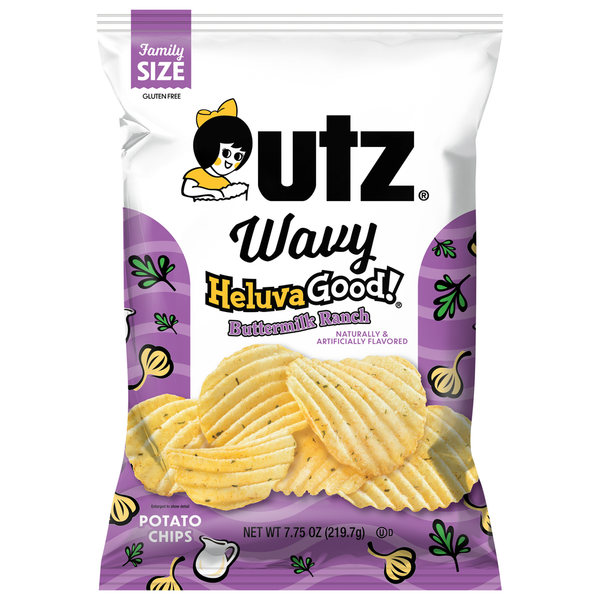Utz Wavy Buttermilk Ranch Potato Chips