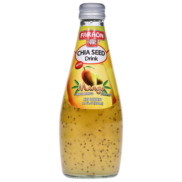 FARAON Drink, Mango Flavor, Chia Seed