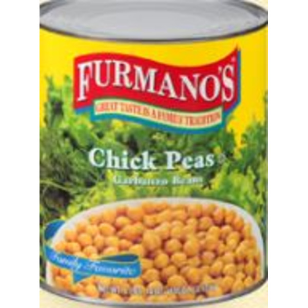 Furmano's - Chick Peas for Hummus - #10 cans
