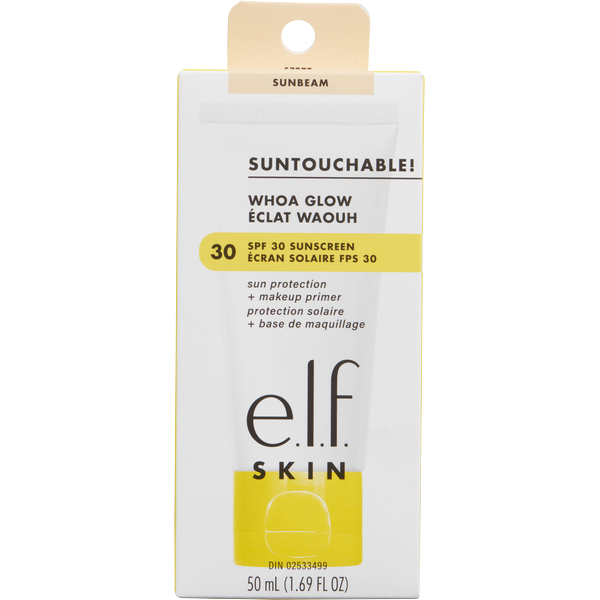 e.l.f. Skin Suntouchable! Whoa Glow SPF 30. Lightweight Face