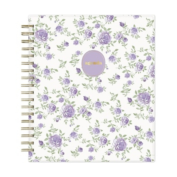 Blue Sky Sincerely Jules Daily Planner, 8 x 10 in - Purple & White