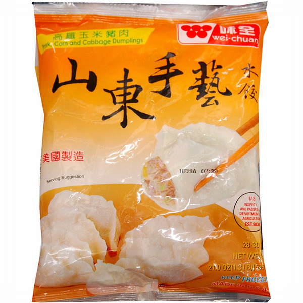 Wei-Chuan Pork & Corn Frozen Dumplings