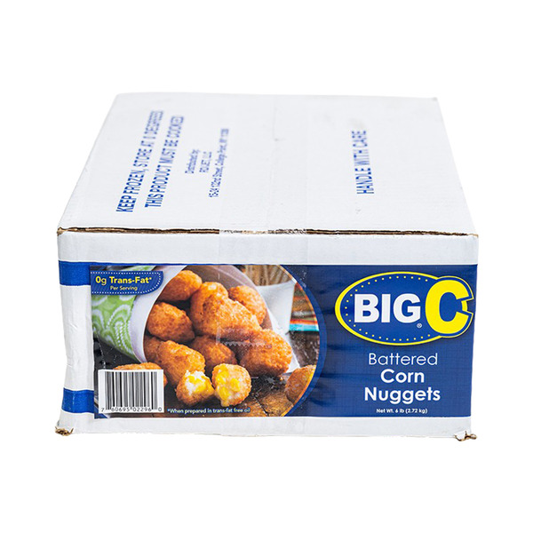 Frozen Big C - Battered Corn Nuggets - 6 lb Box