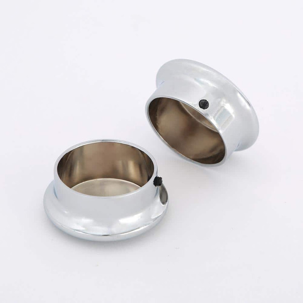 Everbilt 1-5/16 In. Heavy-duty Chrome Closet Pole End Caps (2-pack)