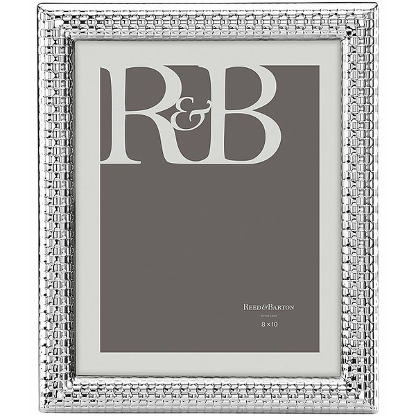 Reed & Barton Reed  Barton Watchband Silver Picture Frame