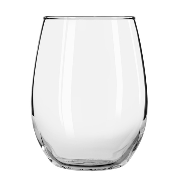 Qualite-Stemless Wine Glass-15 oz-1 Dozen