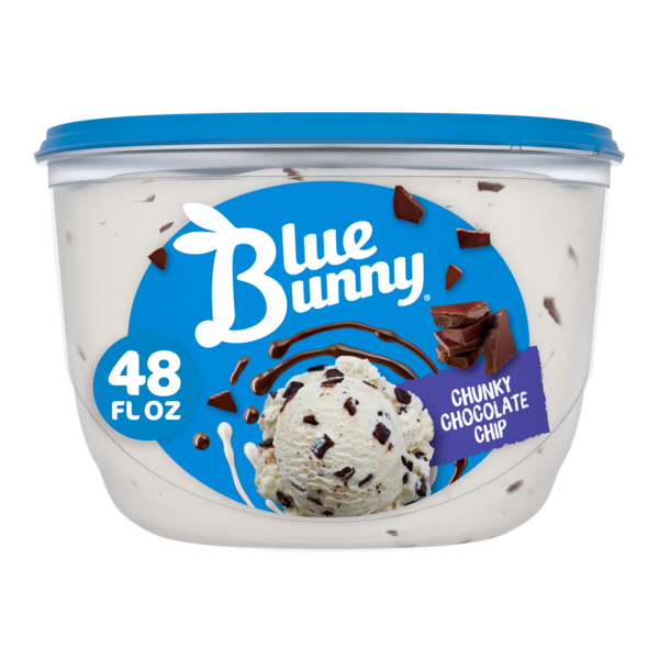 Blue Bunny Premium Chunky Chocolate Chip Frozen Dessert, 48 fl oz