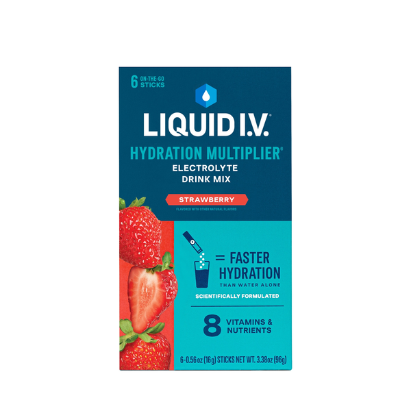 Liquid I.V. Hydration Multiplier Electrolyte Drink Mix, Strawberry