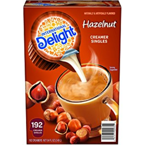 International Delight - Hazelnut Creamer Singles - 192ct