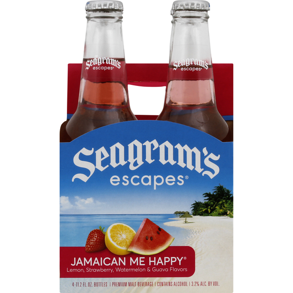 Seagrams Escapes Malt Beverage, Premium, Jamaican Me Happy (fl oz) Instacart