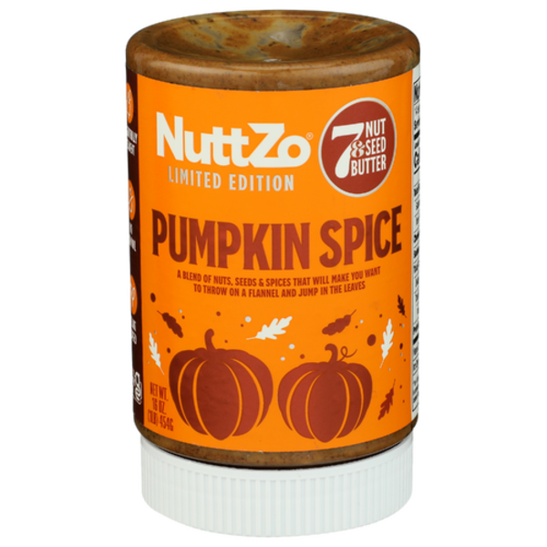 Nuttzo Pumpkin Spice 7 Nut & Seed Butter Same-Day Delivery or