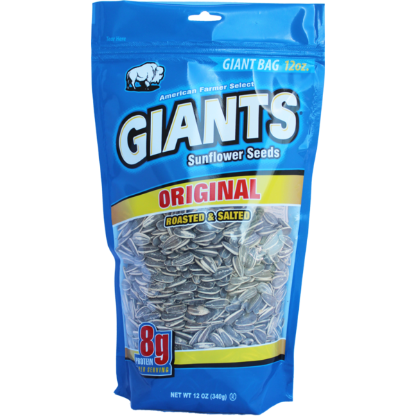Giants Roasted & Salted Original Sunflower Seeds Giant Bag Same-Day ...