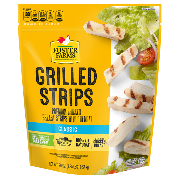Foster Farms Classic Grilled Chicken Strips
