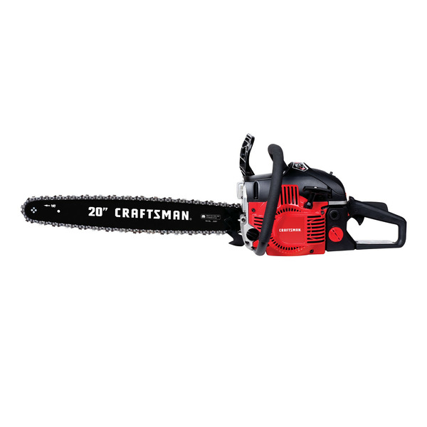 CRAFTSMAN S205 46-cc 2-cycle 20-in Gas Chainsaw