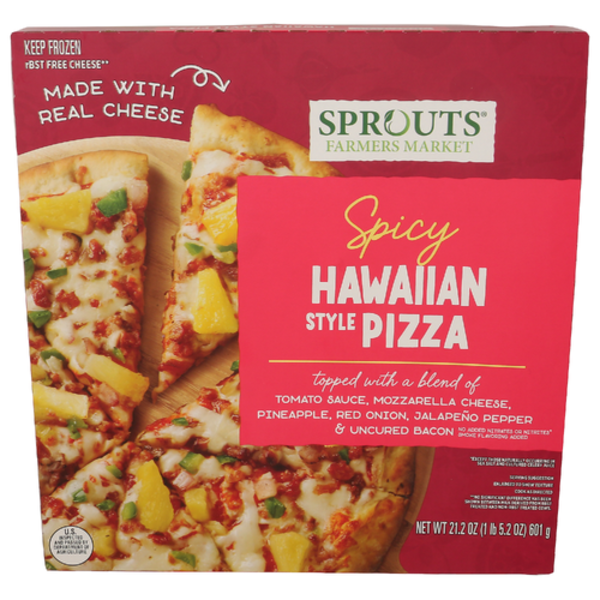 Sprouts Spicy Hawaiian Style Pizza