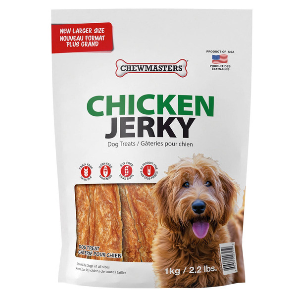 Chewmasters Chicken Jerky Treat for Dogs