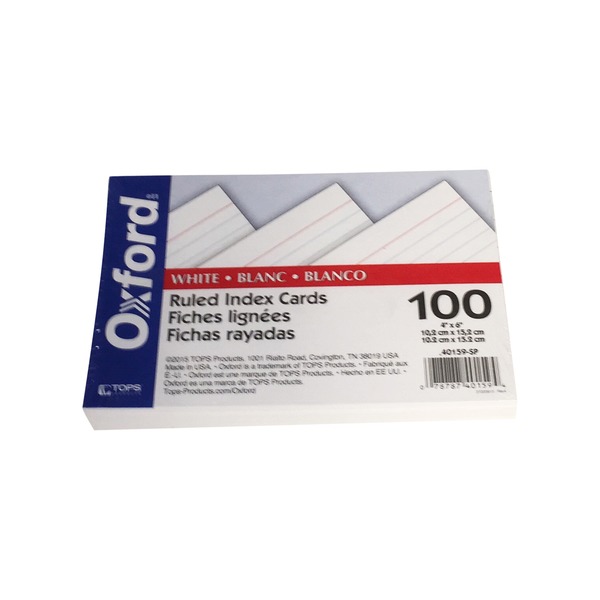 oxford index cards ruled white from ralphs instacart large index cards