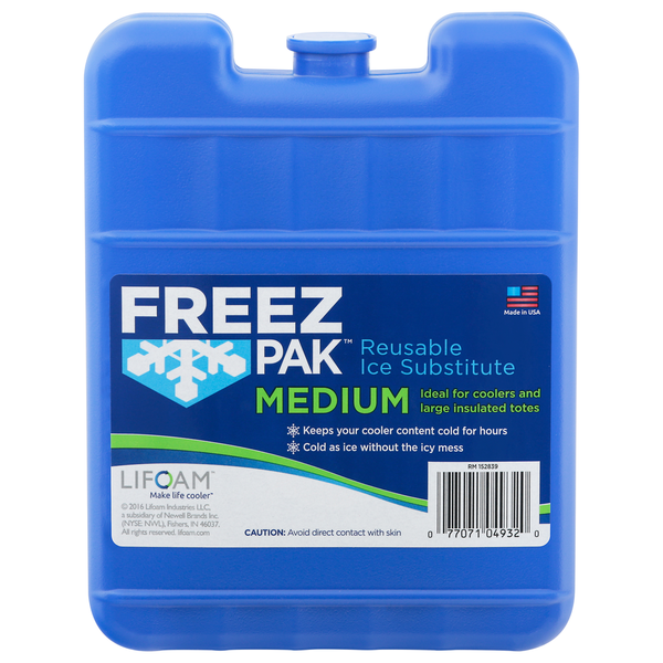 For You ムニバスFREESIADesert Ice Freez Pak Ice Substitute, Reusable, Medium Same-Day Delivery or