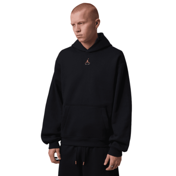 Jordan Men's Brooklyn Statement Fleece Pullover Hoodie, XL - Black