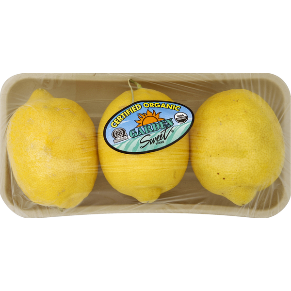 Garden Sweet Lemons, Certified Organic, 3 Pack Same-Day Delivery