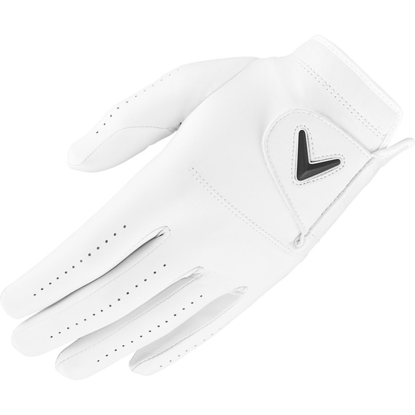Callaway 2026 Tour Authentic Triple Diamond Golf Glove, M, Regular, Left Hand - White