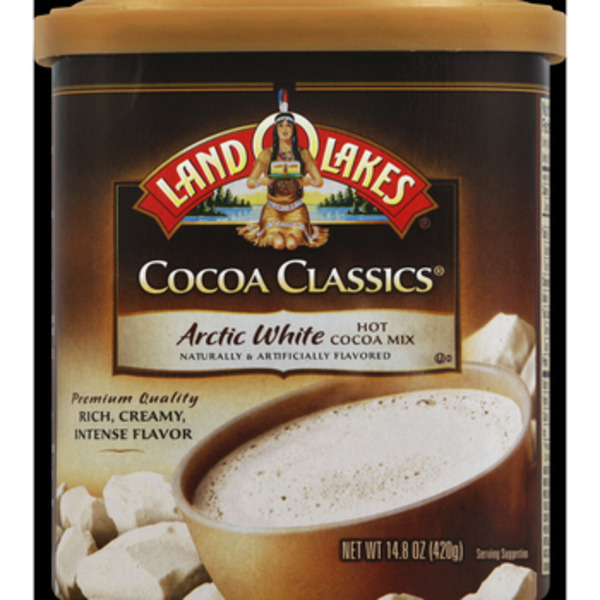 Land O Lakes Hot Cocoa Mix, Arctic White Same-Day Delivery or