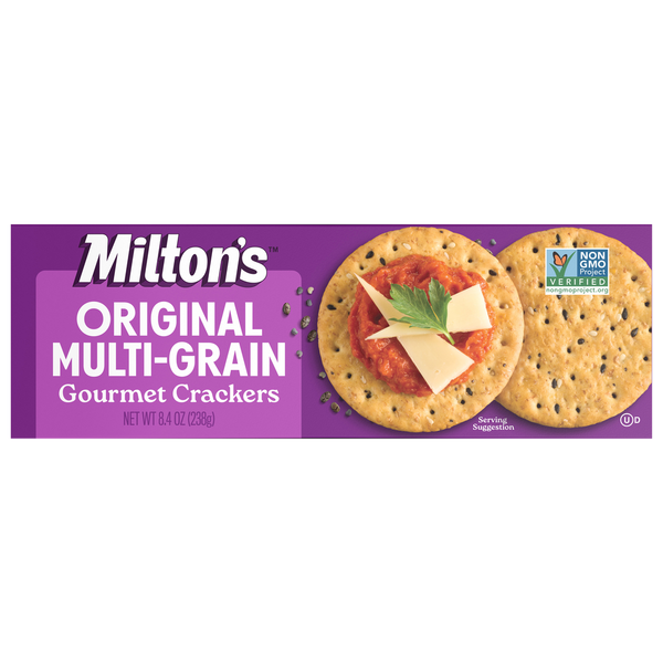 Milton's Gourmet Crackers, Original Multigrain