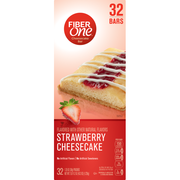 Fiber One ()™ Strawberry Cheesecak (1.35 oz) Instacart