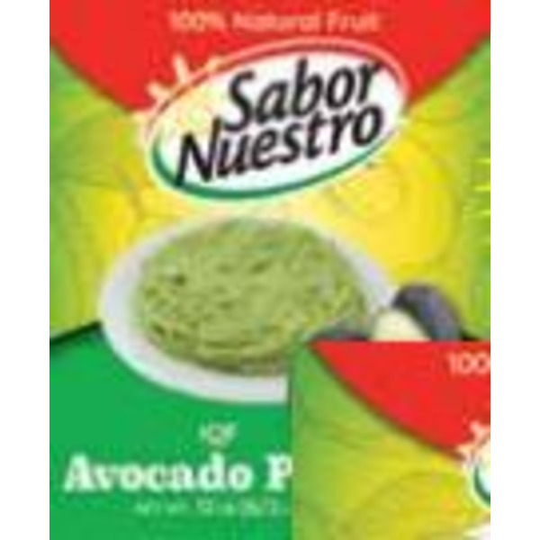 Sabor Nuestro - Chunky Avocado Pulp - 2 lbs