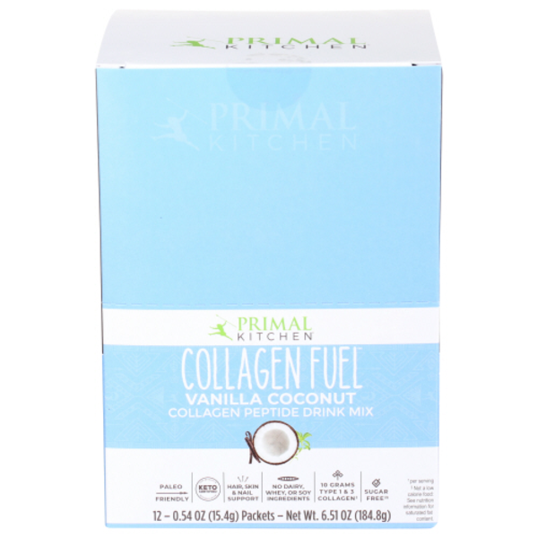 Primal Kitchen Vanilla Coconut Collagen Fuel 12 Pack Same-Day
