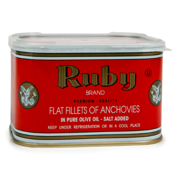 Ruby - Anchovies in Olive Oil - 13 oz Can