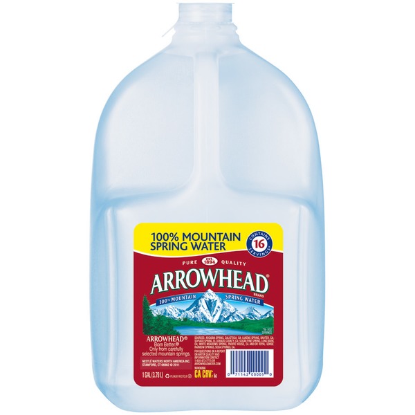 Arrowhead Mountain Spring Water (128 fl oz) from Safeway Instacart