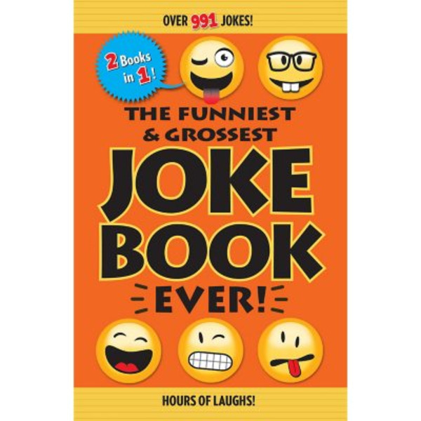Portable Press The Funniest & Grossest Joke Book Ever Same-Day